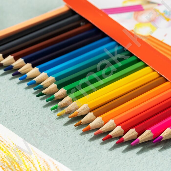 Карандаши  12цв ColoRun /дерево /шестигранные /европодвес | Фото 4