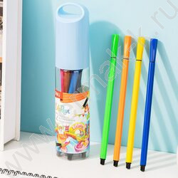 Фломастеры  12цв ColoRun /пласт. туба | Фото 9