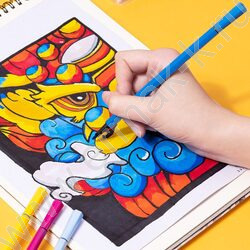 Фломастеры  24цв ColoRun /пласт. туба | Фото 7