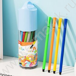 Фломастеры  24цв ColoRun /пласт. туба | Фото 9