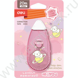 Корректирующая лента 5мм*20м /корпус - ассорти, блистер, европодвес | Фото 2