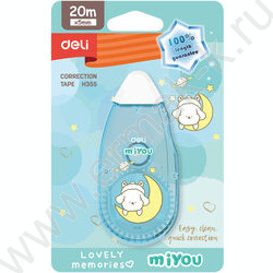 Корректирующая лента 5мм*20м /корпус - ассорти, блистер, европодвес | Фото 3