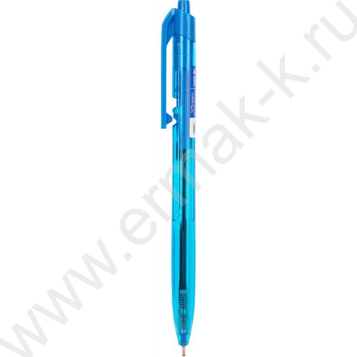 Ручка шар авт синяя 0,7мм X-tream /корпус - синий/прозрачный | Фото 1