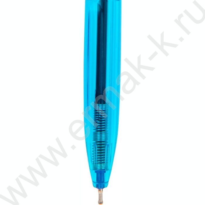 Ручка шар авт синяя 0,7мм X-tream /корпус - синий/прозрачный | Фото 3