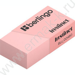 Ластик прямоугольный "Instinct" /40*20*10м /ассорти | Фото 2