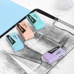 Ластик прямоугольный "Instinct" /40*20*10м /ассорти | Фото 7