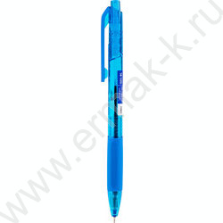 Ручка шар авт синяя 0,7мм X-tream /корпус - синий/прозрачный, резин. манжета | Фото 1