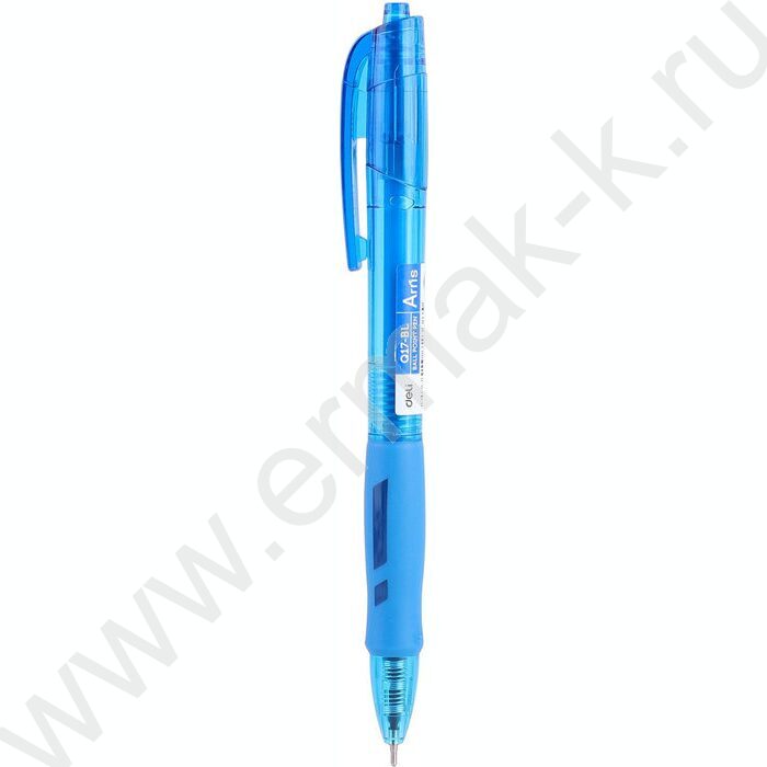 Ручка шар авт синяя 0,7мм Arris /корпус - синий, син. черн. резин. манжета | Фото 1