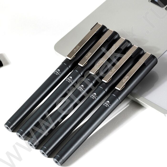 Ручка гелевая черная 1,0мм Upal /корпус черный | Фото 3