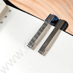 Ручка гелевая черная 1,0мм Upal /корпус черный | Фото 5