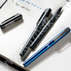 Ручка гелевая черная 1,0мм Upal /корпус черный | Фото 6