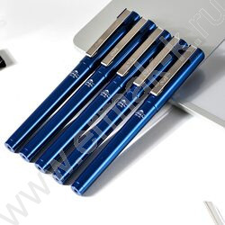 Ручка гелевая синяя 1,0мм Upal /корпус синий | Фото 3