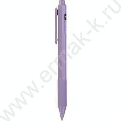 Ручка гелевая авт черная 0,5мм "Nusign" /корпус - ассорти, резин. манжета | Фото 6