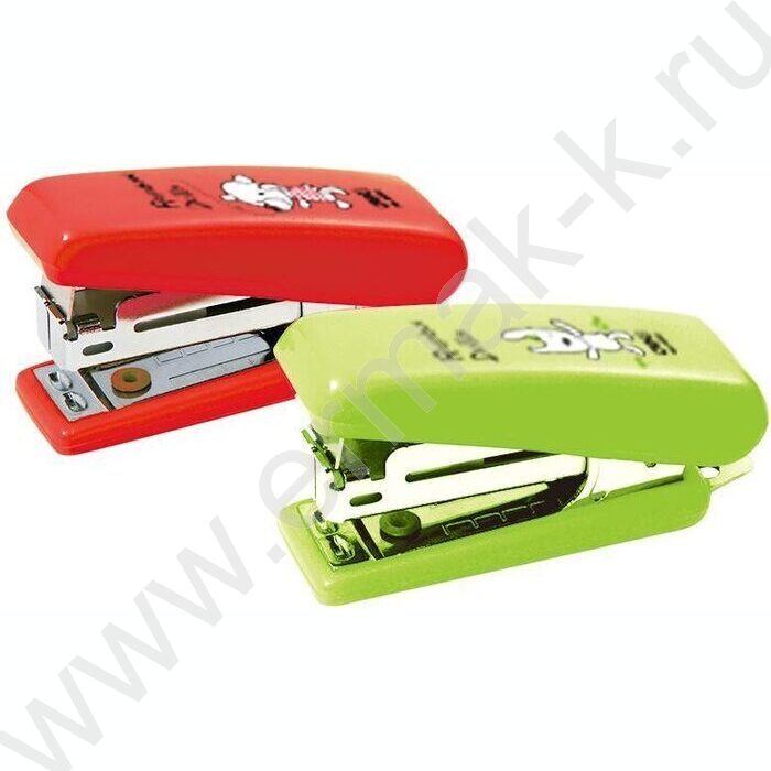 Степлер №10  12л метал /ассорти /встроен антистеплер/ | Фото 1