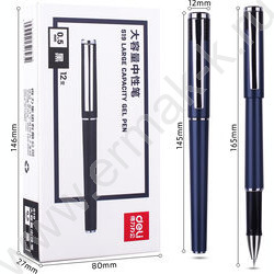 Ручка гелевая черная 0,35мм /корпус - ассорти | Фото 3