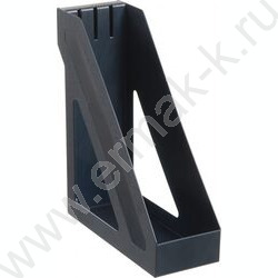 Лоток вертикальный литой Базис /чёрный,100мм/ | Фото 1
