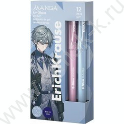 Ручка гелевая синяя 0,5мм  G-Glass Stick Manga | Фото 2