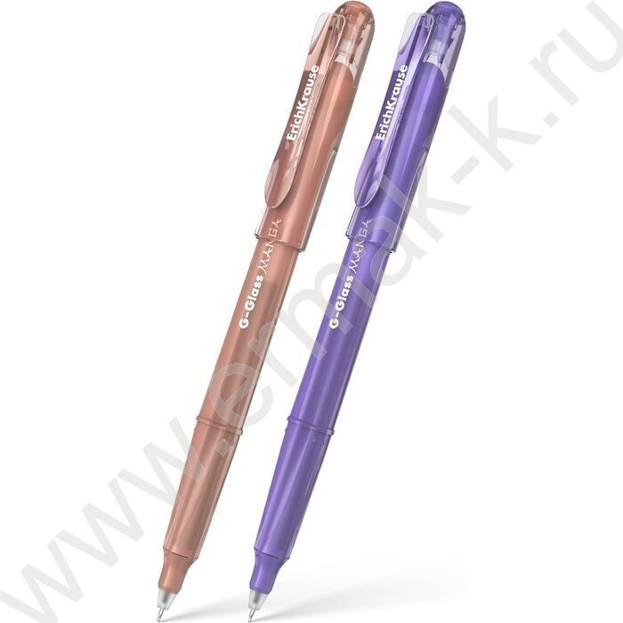 Ручка гелевая черная 0,5мм G-Glass Stick Manga | Фото 1