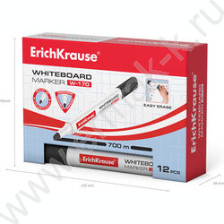 Маркер д/маркерных досок /черный/ 2мм круг W-170 | Фото 5