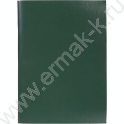 Тетрадь  96л А4 клетка "Бум/винил" зеленый | Фото 1