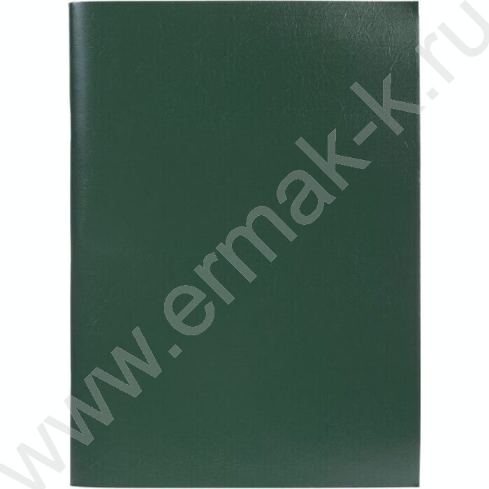 Тетрадь  96л А4 клетка "Бум/винил" зеленый | Фото 1