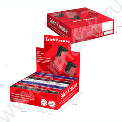 Точилка 1отв. пластик City Mini, Classic /с контейнером /ассорти | Фото 6