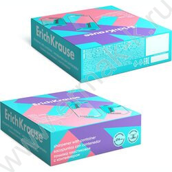 Точилка 1отв. пластик City Mini, Pastel /с контейнером /ассорти | Фото 5