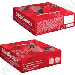 Точилка 1отв. пластик City, Classic /с контейнером /ассорти | Фото 5