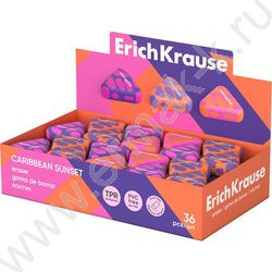 Ластик цветной треугольный "Caribbean sunset" /ассорти | Фото 2