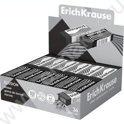 Ластик цветной прямоугольный "Illusion" | Фото 2