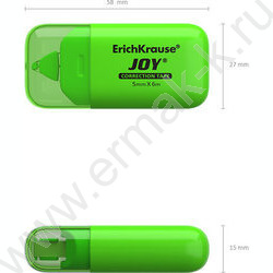 Корректирующая лента 5мм* 6м "JOY" /ассорти /дисплей | Фото 4