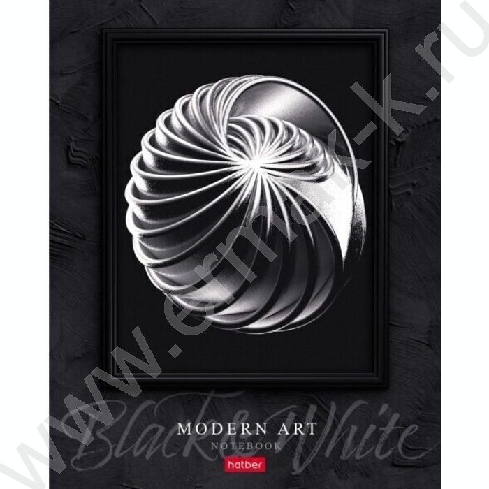 Тетрадь  96л клетка "Modern Art" /глянц. ламин. /5видов | Фото 1