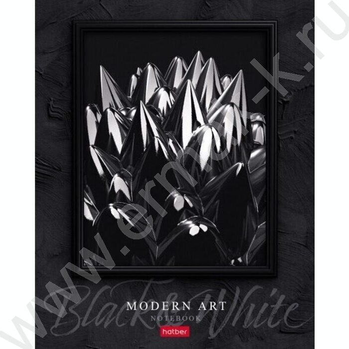 Тетрадь  96л клетка "Modern Art" /глянц. ламин. /5видов | Фото 2