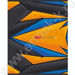 Тетрадь  96л линейка "Абстракция" /глянц. ламин./5видов | Фото 4