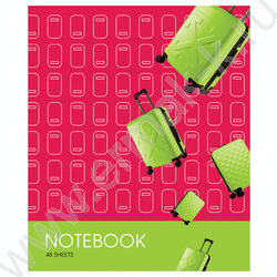 Тетрадь  48л клетка "Яркие акценты" (блок эконом) | Фото 4