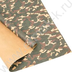 Крафт-бумага 78гр/м2 70см*100см Милитари  | Фото 1
