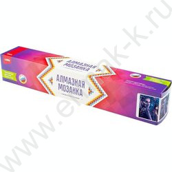 Мозаика алмазная 30*40см Девушка в неоне полное заполнение | Фото 4