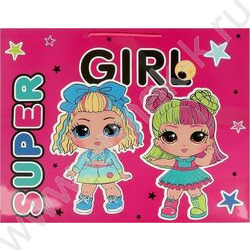 Пакет подарочный бумажный xxl 40*49*19см | Фото 1