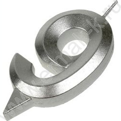 Свеча -цифра "9" Майнкрафт | Фото 2