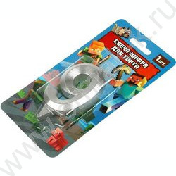 Свеча -цифра "9" Майнкрафт | Фото 4