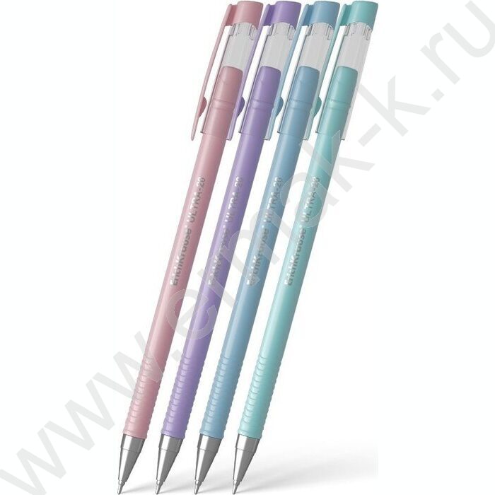 Ручка шар ULTRA-20 Stick Pastel 0.7мм, синяя | Фото 1