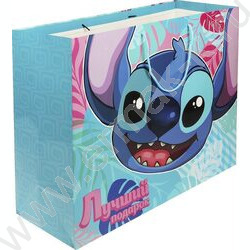 Пакет подарочный бумажный xxl 40*49*19см | Фото 3