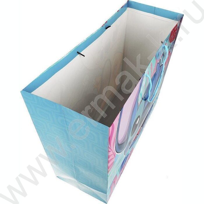 Пакет подарочный бумажный xxl 40*49*19см | Фото 4