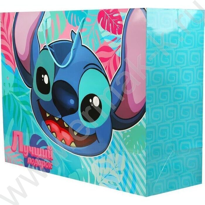 Пакет подарочный бумажный xxxl 45*60*20см | Фото 2