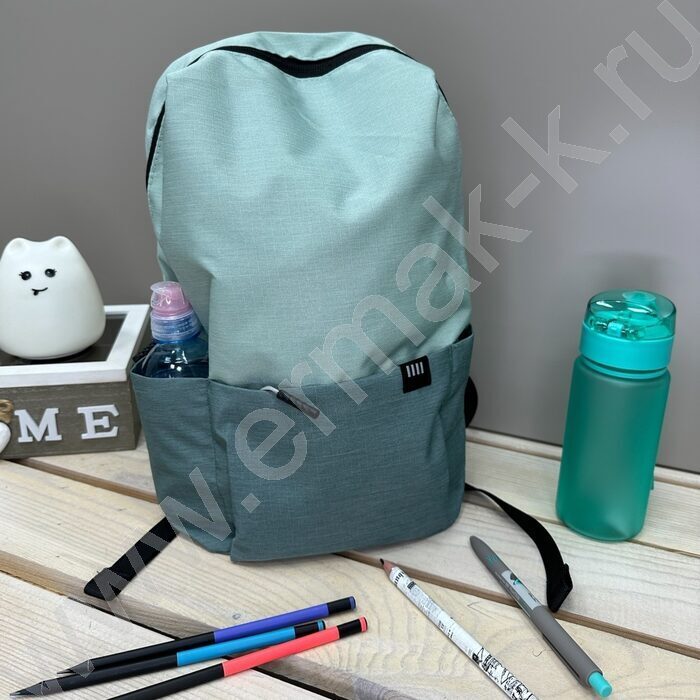 Рюкзак 37*24*15 /1отд. 1карман /зеленый | Фото 4