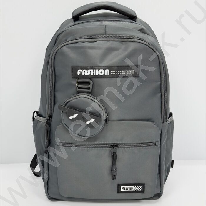 Рюкзак 50*30*20 /2отд. 1карман /серый | Фото 1