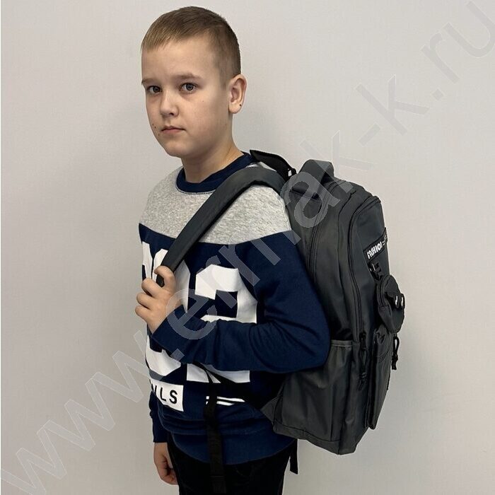 Рюкзак 50*30*20 /2отд. 1карман /серый | Фото 6