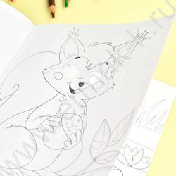 Раскраска-с глазками 200*260 Животные | Фото 5