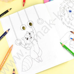 Раскраска-с глазками 200*260 Животные | Фото 6