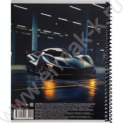 Тетрадь  48л клетка/спираль "Эстетичное авто" ассорти | Фото 5